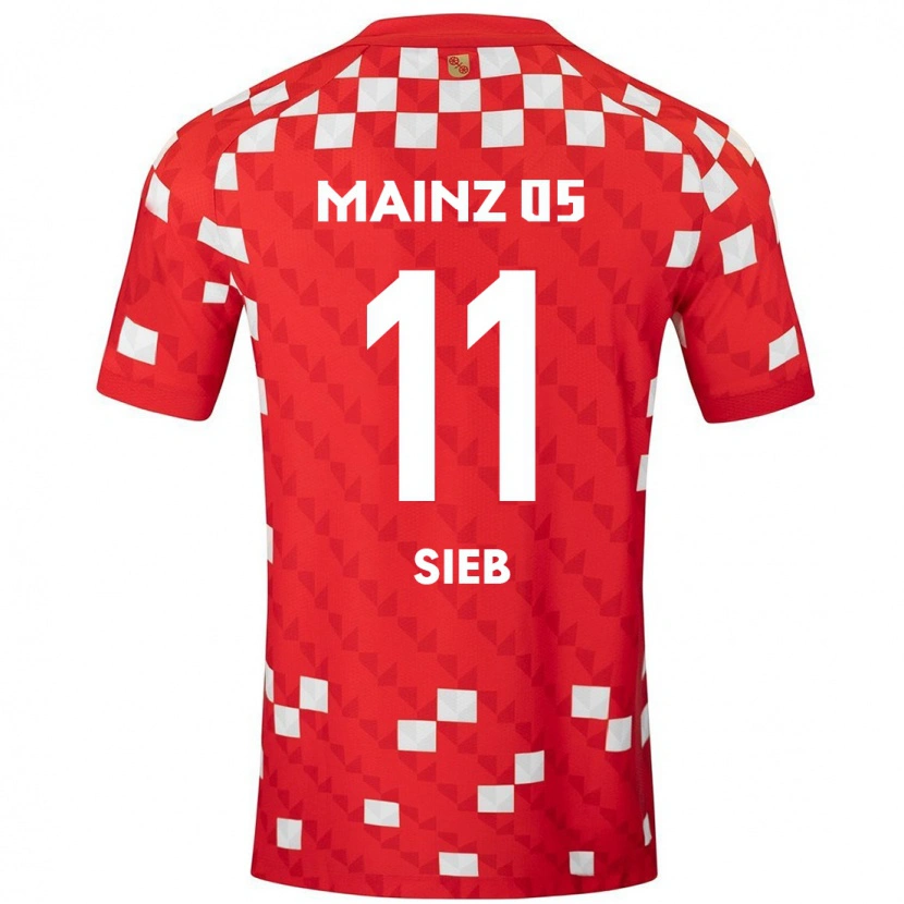 Danxen Herren Armindo Sieb #11 Weiß Rot Heimtrikot Trikot 2024/25 T-Shirt