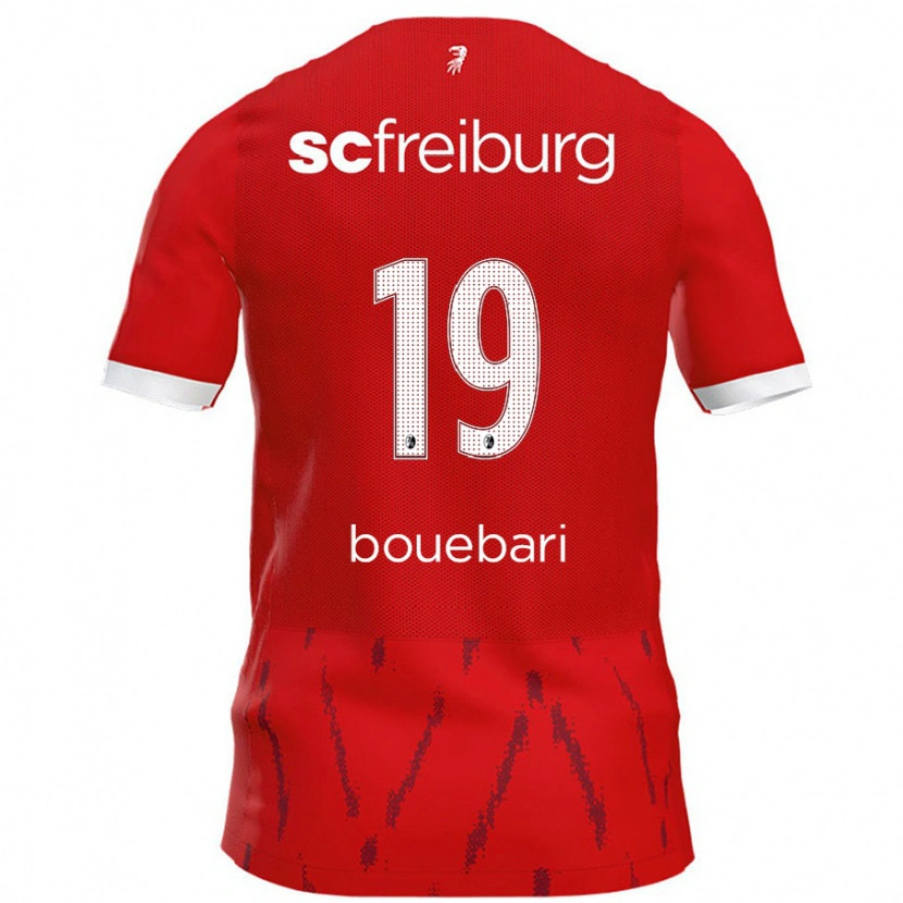 Danxen Herren Franci Bouebari #19 Rot Heimtrikot Trikot 2024/25 T-Shirt