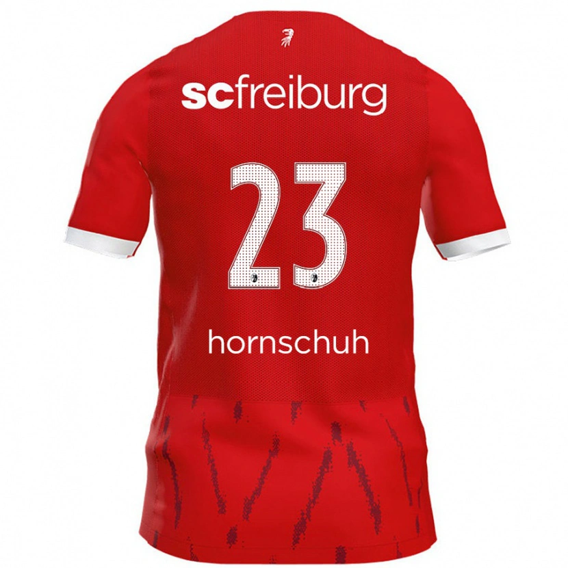 Danxen Herren Marc Hornschuh #23 Rot Heimtrikot Trikot 2024/25 T-Shirt