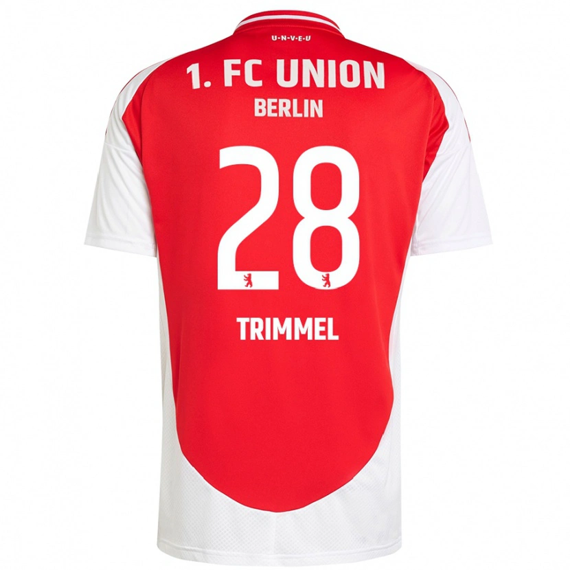 Danxen Herren Christopher Trimmel #28 Rot Weiß Heimtrikot Trikot 2024/25 T-Shirt