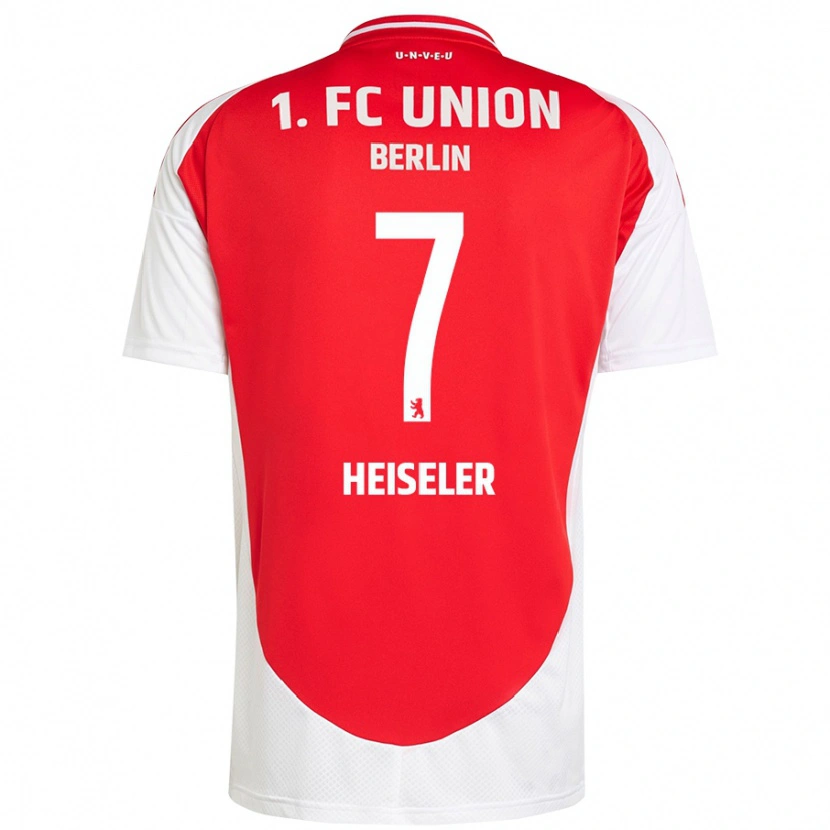 Danxen Herren Lisa Heiseler #7 Rot Weiß Heimtrikot Trikot 2024/25 T-Shirt