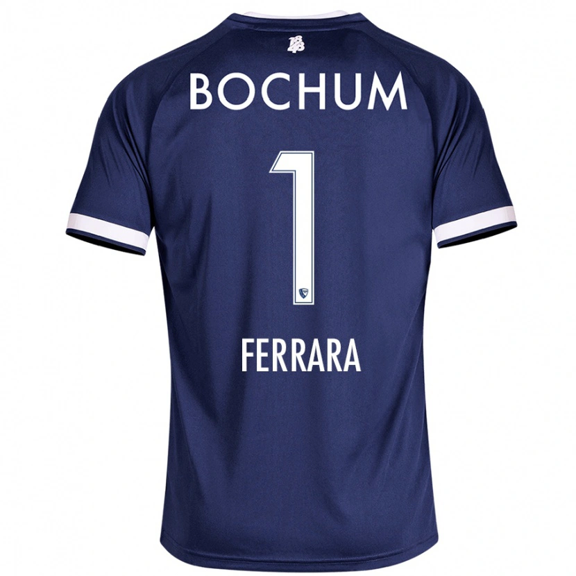 Danxen Herren Noah-Ali Ferrara #1 Dunkelblau Heimtrikot Trikot 2024/25 T-Shirt