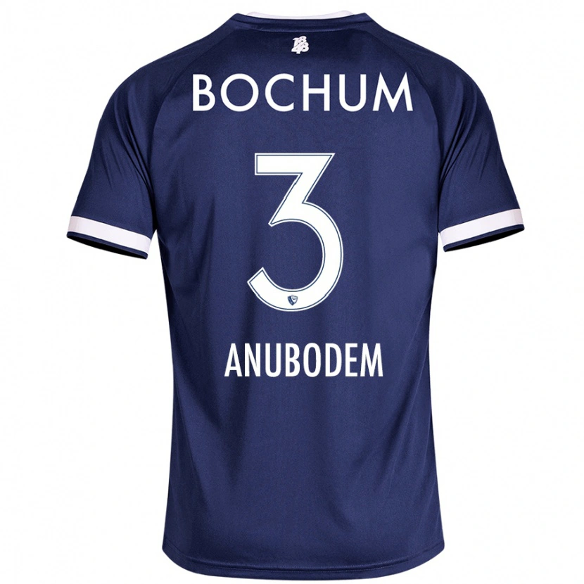 Danxen Herren Takang Anubodem #3 Dunkelblau Heimtrikot Trikot 2024/25 T-Shirt