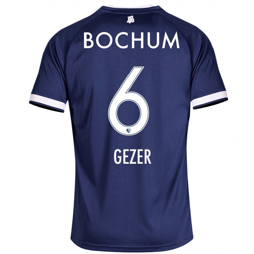 Danxen Herren Joel Gezer #6 Dunkelblau Heimtrikot Trikot 2024/25 T-Shirt