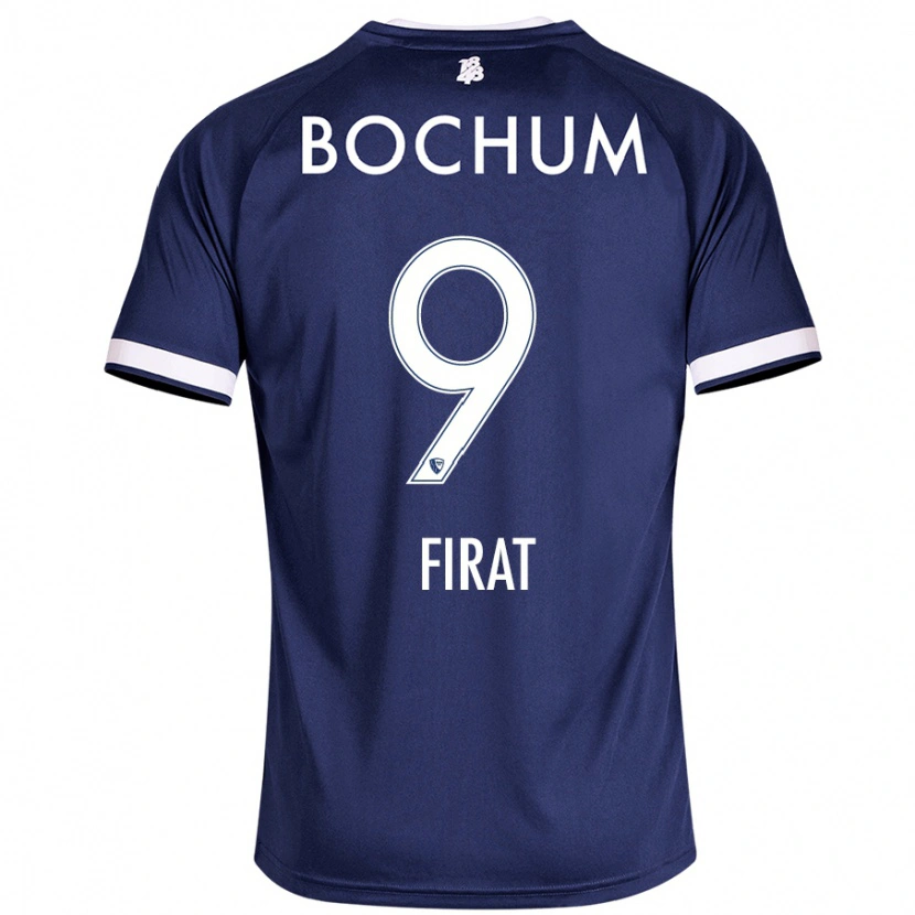 Danxen Herren Kaan Firat #9 Dunkelblau Heimtrikot Trikot 2024/25 T-Shirt