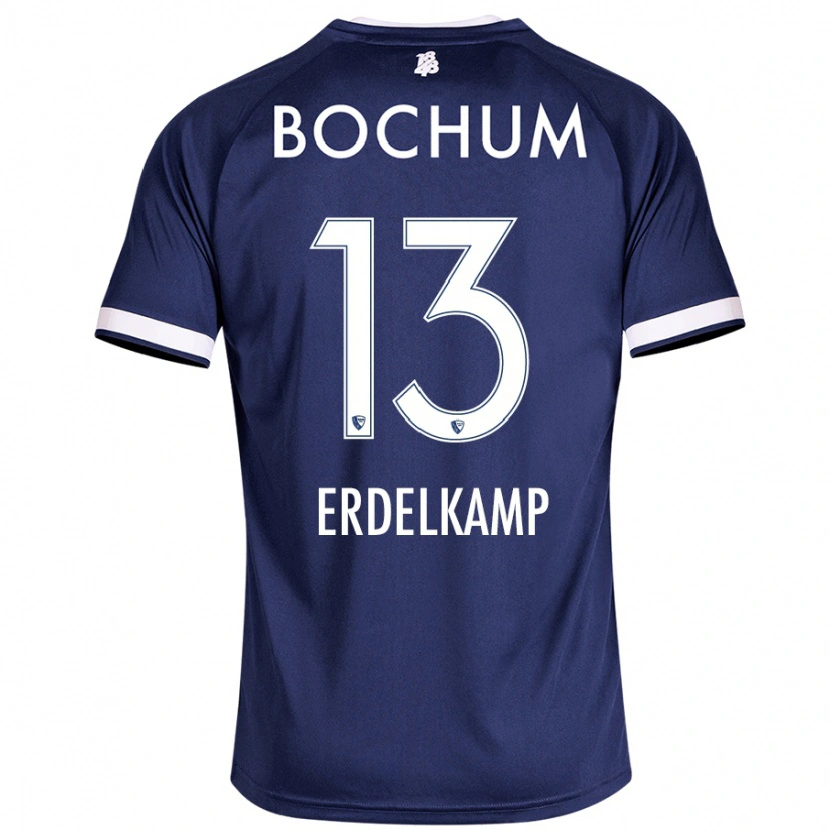 Danxen Herren Luca Erdelkamp #13 Dunkelblau Heimtrikot Trikot 2024/25 T-Shirt