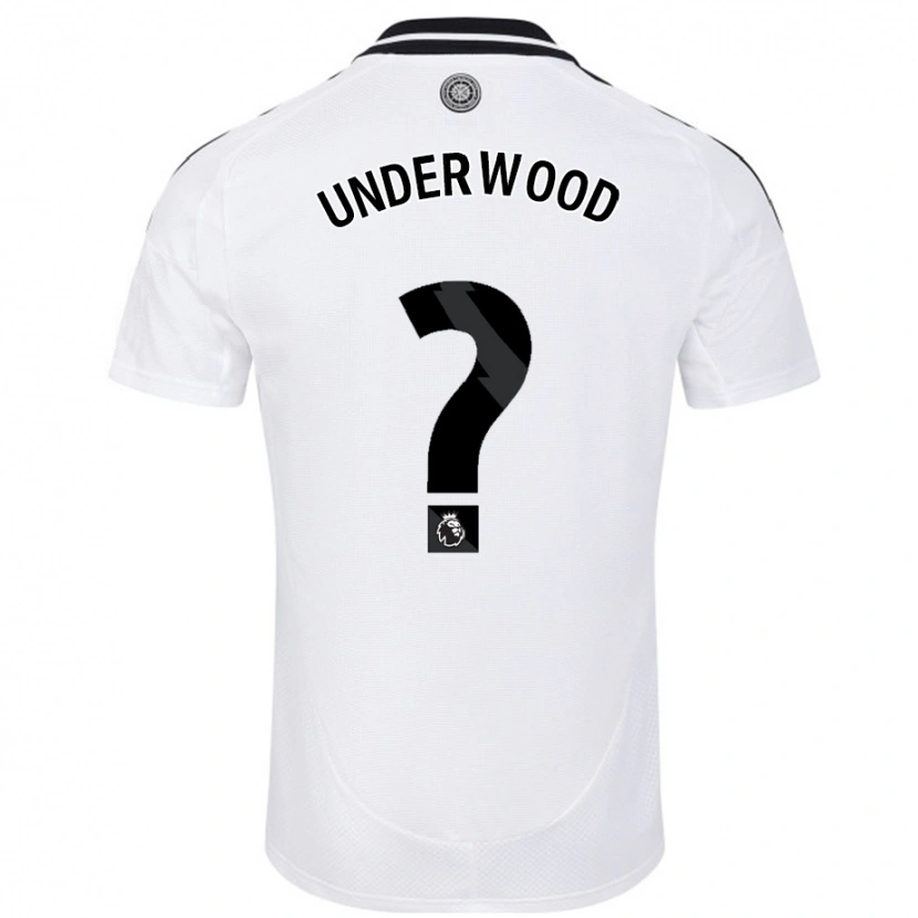 Danxen Herren Marco Underwood #0 Weiß Heimtrikot Trikot 2024/25 T-Shirt