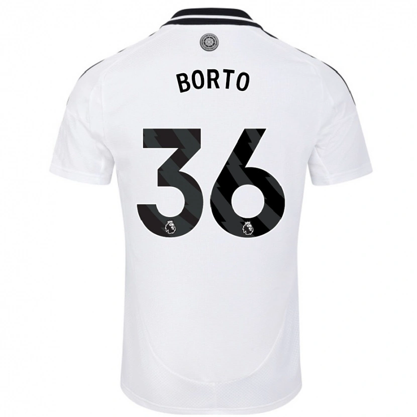 Danxen Herren Alex Borto #36 Weiß Heimtrikot Trikot 2024/25 T-Shirt