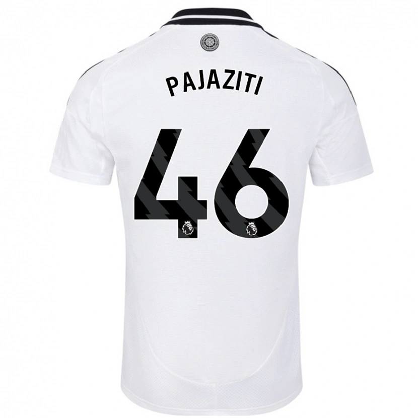 Danxen Herren Adrion Pajaziti #46 Weiß Heimtrikot Trikot 2024/25 T-Shirt