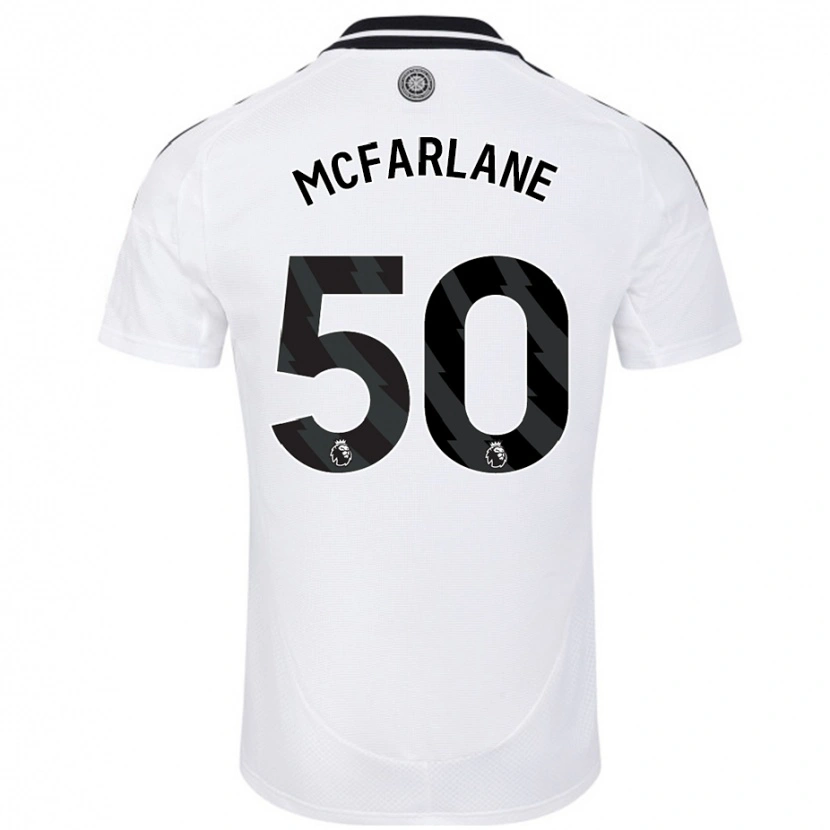 Danxen Herren Callum Mcfarlane #50 Weiß Heimtrikot Trikot 2024/25 T-Shirt