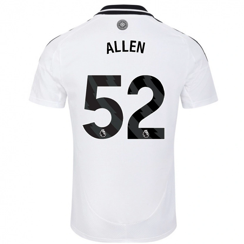 Danxen Herren Michael Allen #52 Weiß Heimtrikot Trikot 2024/25 T-Shirt