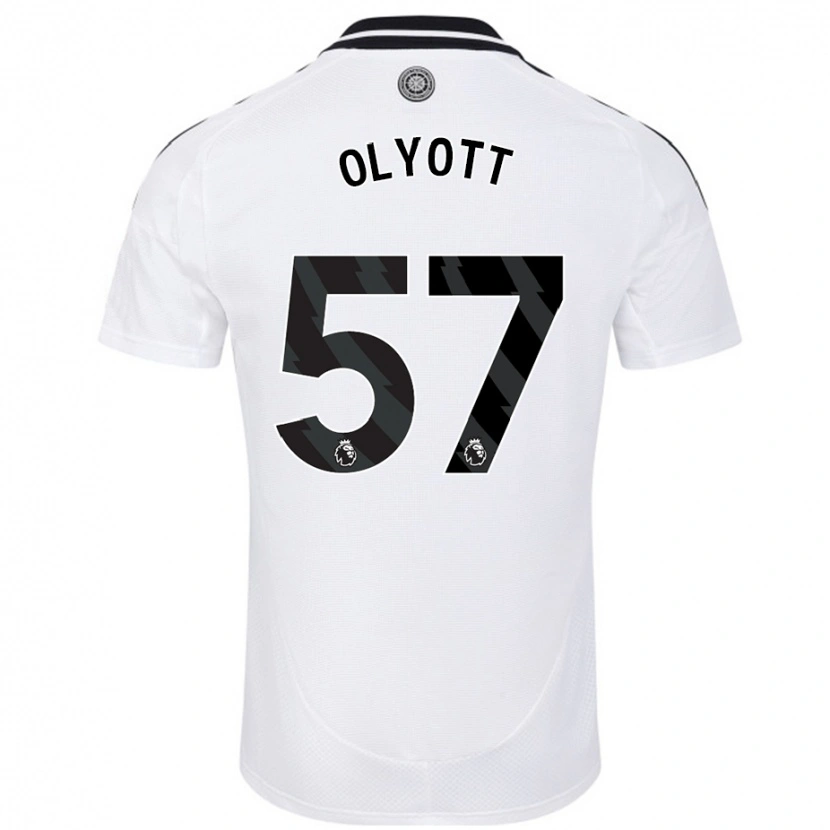 Danxen Herren Tom Olyott #57 Weiß Heimtrikot Trikot 2024/25 T-Shirt