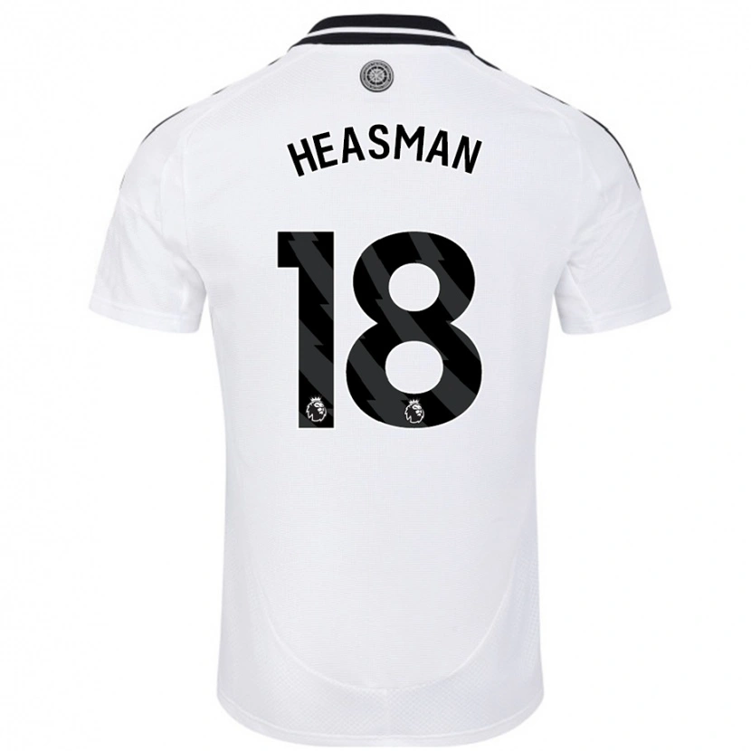Danxen Herren Georgia Heasman #18 Weiß Heimtrikot Trikot 2024/25 T-Shirt