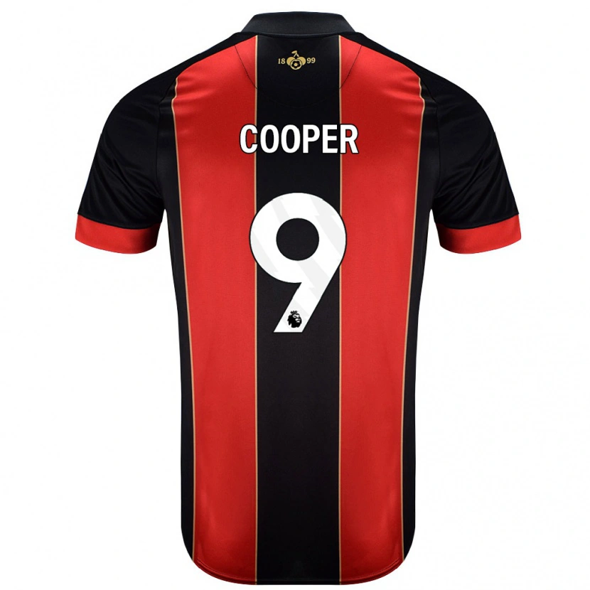 Danxen Herren Lucy Cooper #9 Rot Schwarz Heimtrikot Trikot 2024/25 T-Shirt