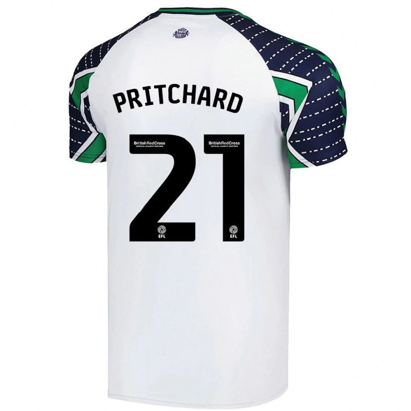 Danxen Herren Alex Pritchard #21 Weiß Auswärtstrikot Trikot 2024/25 T-Shirt