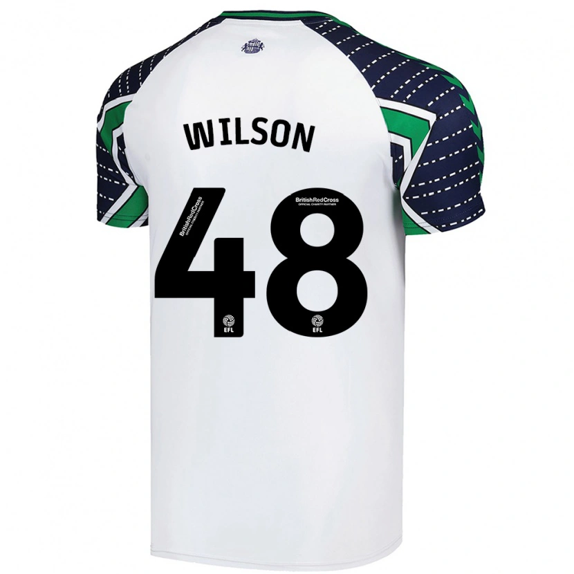 Danxen Herren Callum Wilson #48 Weiß Auswärtstrikot Trikot 2024/25 T-Shirt