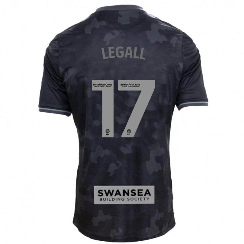 Danxen Herren Monet Legall #17 Schwarz Auswärtstrikot Trikot 2024/25 T-Shirt