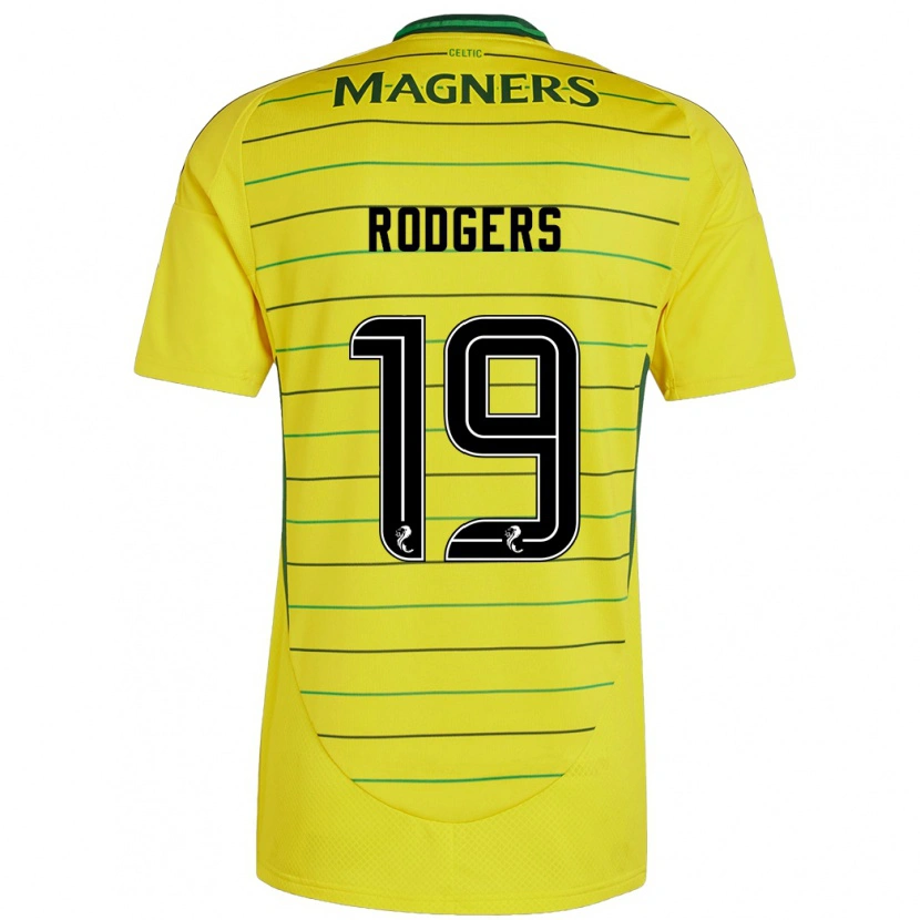 Danxen Herren Lisa Rodgers #19 Gelb Auswärtstrikot Trikot 2024/25 T-Shirt