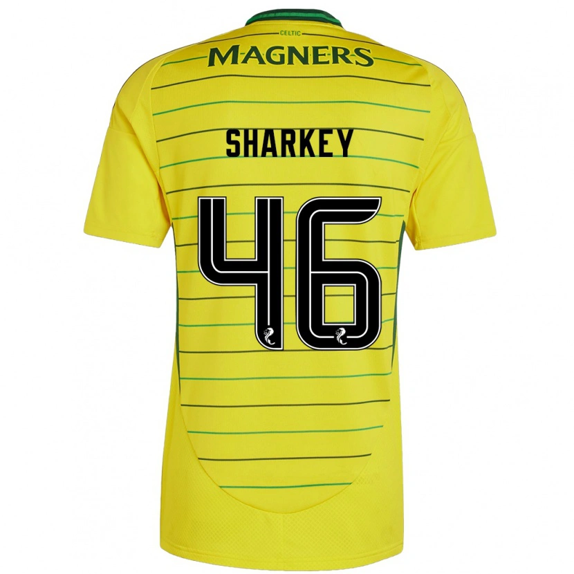 Danxen Herren Amy Sharkey #46 Gelb Auswärtstrikot Trikot 2024/25 T-Shirt