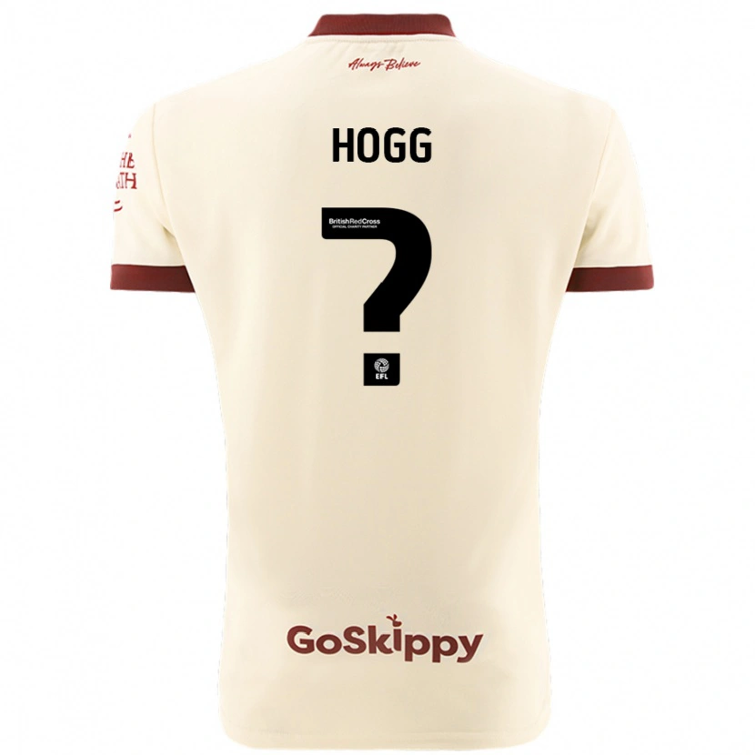Danxen Herren Harry Hogg #0 Cremeweiß Auswärtstrikot Trikot 2024/25 T-Shirt
