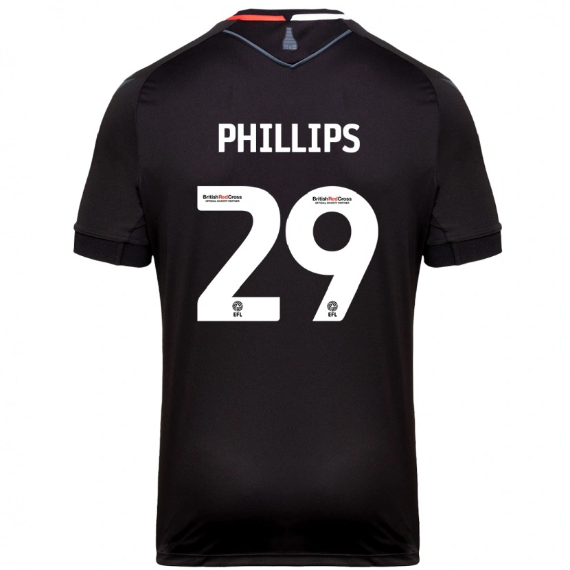 Danxen Herren D'margio Wright-Phillips #29 Schwarz Auswärtstrikot Trikot 2024/25 T-Shirt