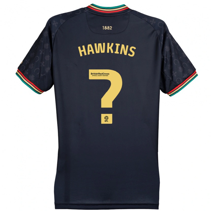 Danxen Herren Henry Hawkins #0 Dunkelmarineblau Auswärtstrikot Trikot 2024/25 T-Shirt