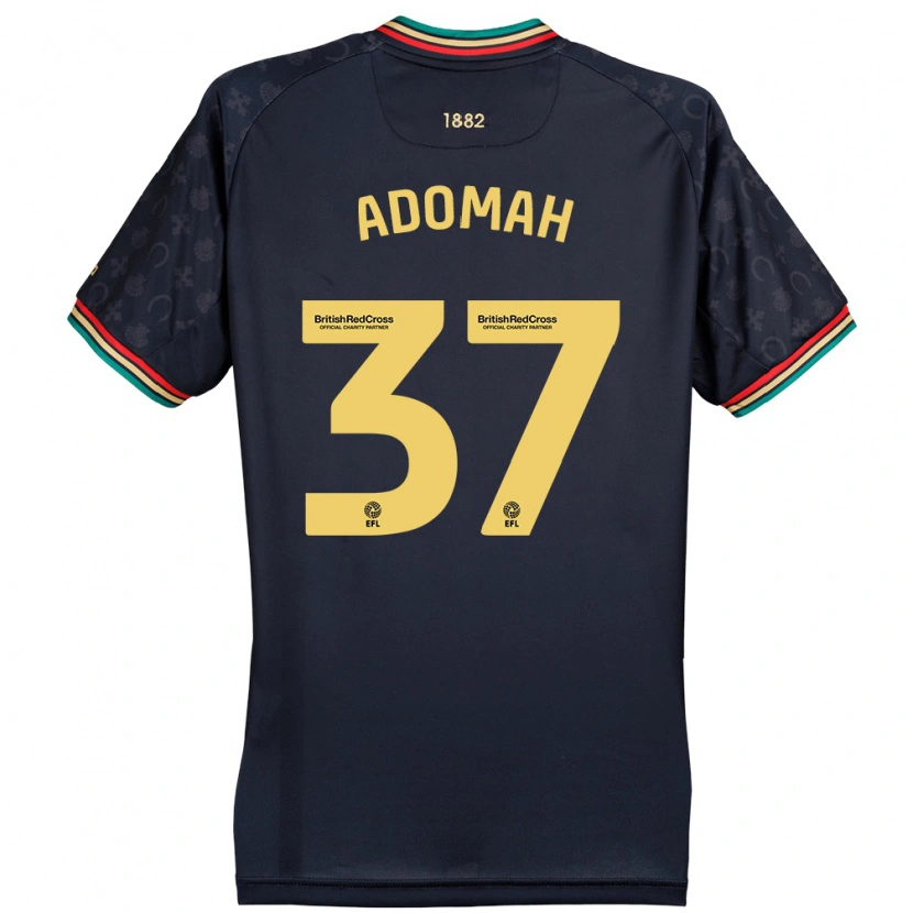 Danxen Herren Albert Adomah #37 Dunkelmarineblau Auswärtstrikot Trikot 2024/25 T-Shirt
