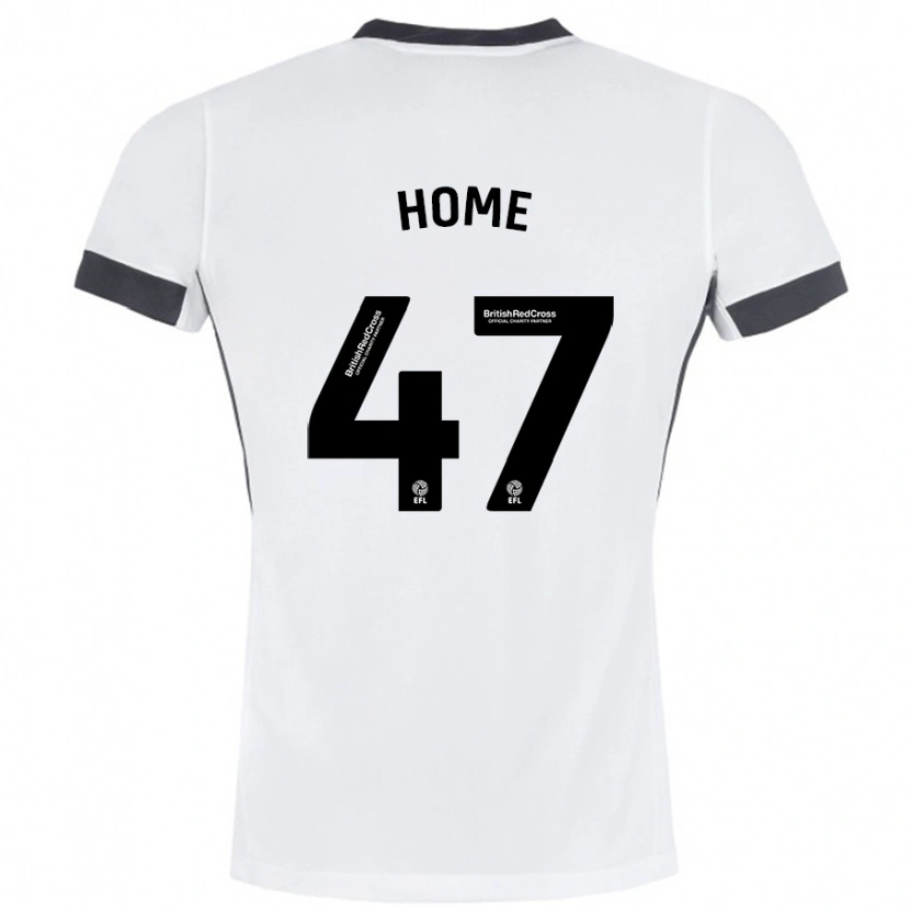 Danxen Herren Josh Home #47 Weiß Schwarz Auswärtstrikot Trikot 2024/25 T-Shirt