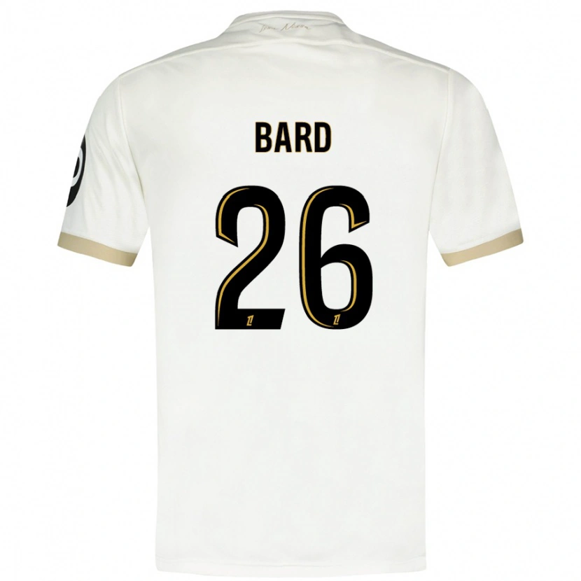 Danxen Herren Melvin Bard #26 Weißgold Auswärtstrikot Trikot 2024/25 T-Shirt
