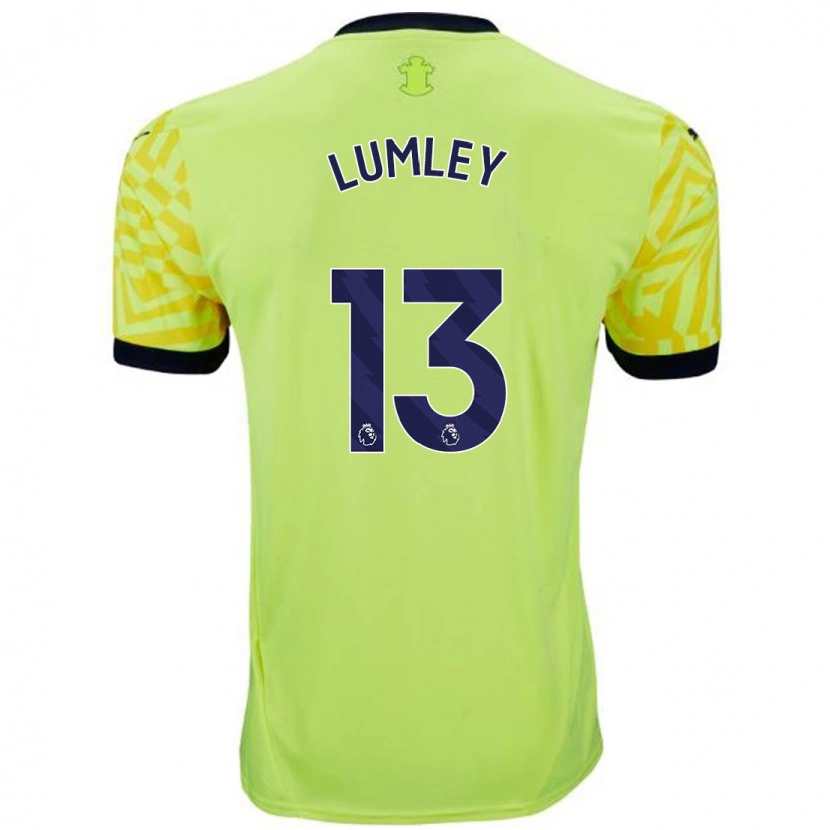 Danxen Herren Joe Lumley #13 Gelb Auswärtstrikot Trikot 2024/25 T-Shirt