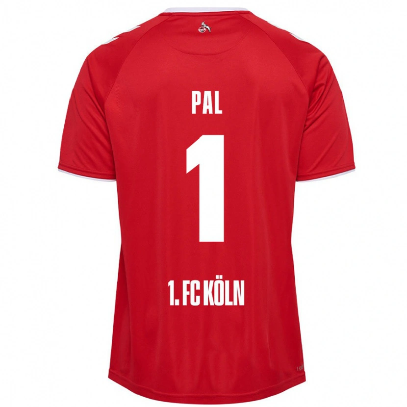 Danxen Herren Jasmin Pal #1 Rot Weiß Auswärtstrikot Trikot 2024/25 T-Shirt