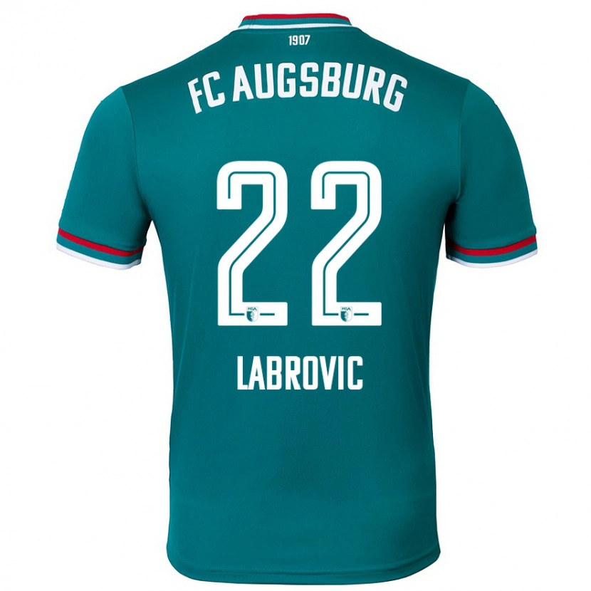 Danxen Herren Nediljko Labrovic #22 Dunkelgrün Auswärtstrikot Trikot 2024/25 T-Shirt