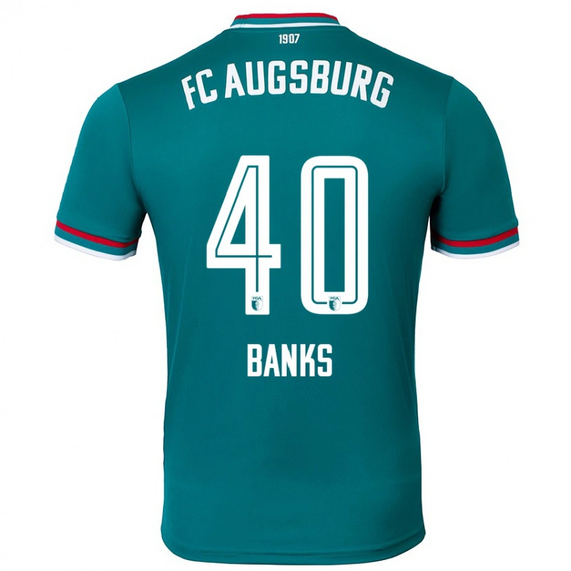 Danxen Herren Noahkai Banks #40 Dunkelgrün Auswärtstrikot Trikot 2024/25 T-Shirt