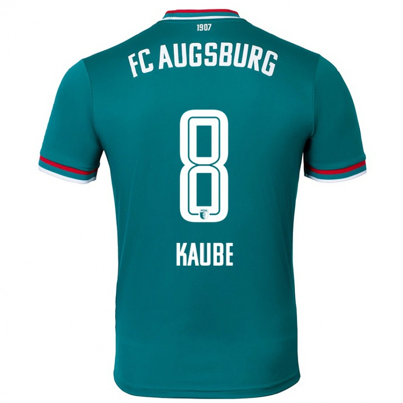 Danxen Herren Moritz Kaube #8 Dunkelgrün Auswärtstrikot Trikot 2024/25 T-Shirt
