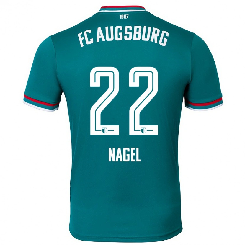 Danxen Herren Timo Nagel #22 Dunkelgrün Auswärtstrikot Trikot 2024/25 T-Shirt