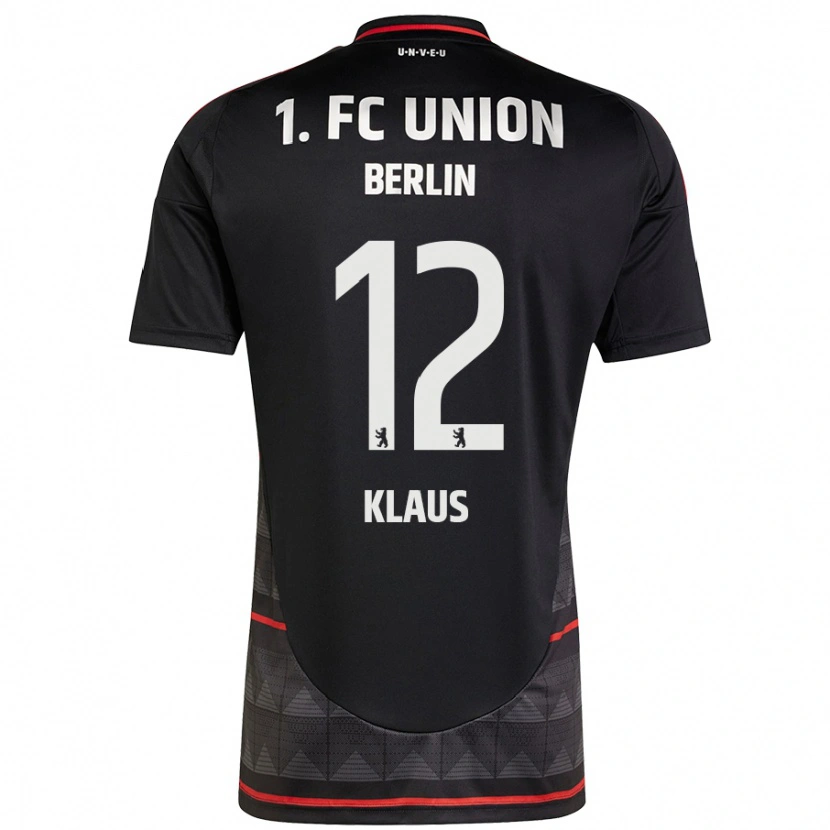 Danxen Herren Carl Klaus #12 Schwarz Auswärtstrikot Trikot 2024/25 T-Shirt