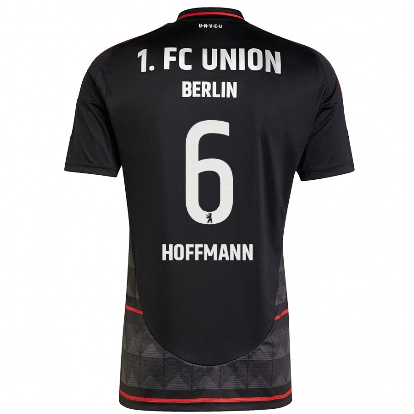 Danxen Herren Finn Hoffmann #6 Schwarz Auswärtstrikot Trikot 2024/25 T-Shirt