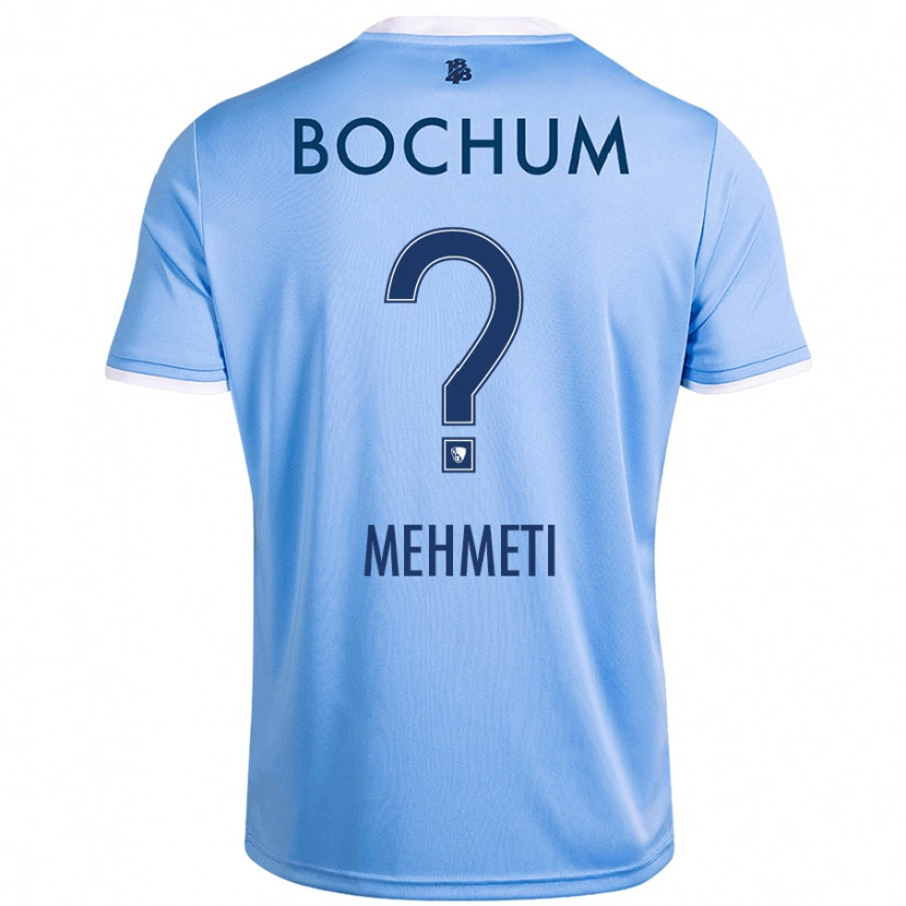 Danxen Herren Enis Mehmeti #0 Himmelblau Auswärtstrikot Trikot 2024/25 T-Shirt