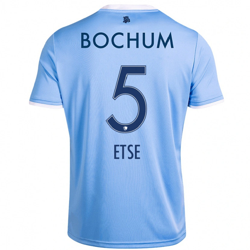 Danxen Herren Julian Etse #5 Himmelblau Auswärtstrikot Trikot 2024/25 T-Shirt
