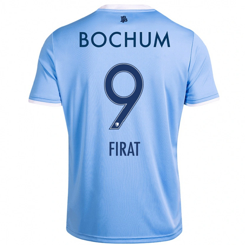 Danxen Herren Kaan Firat #9 Himmelblau Auswärtstrikot Trikot 2024/25 T-Shirt