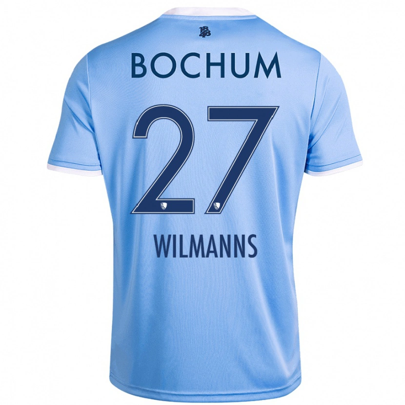 Danxen Herren Anjo Wilmanns #27 Himmelblau Auswärtstrikot Trikot 2024/25 T-Shirt