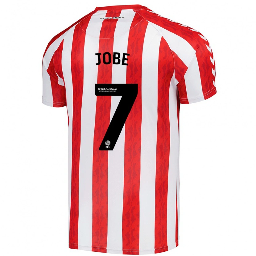 Danxen Damen Jobe Bellingham #7 Rot Weiß Heimtrikot Trikot 2024/25 T-Shirt