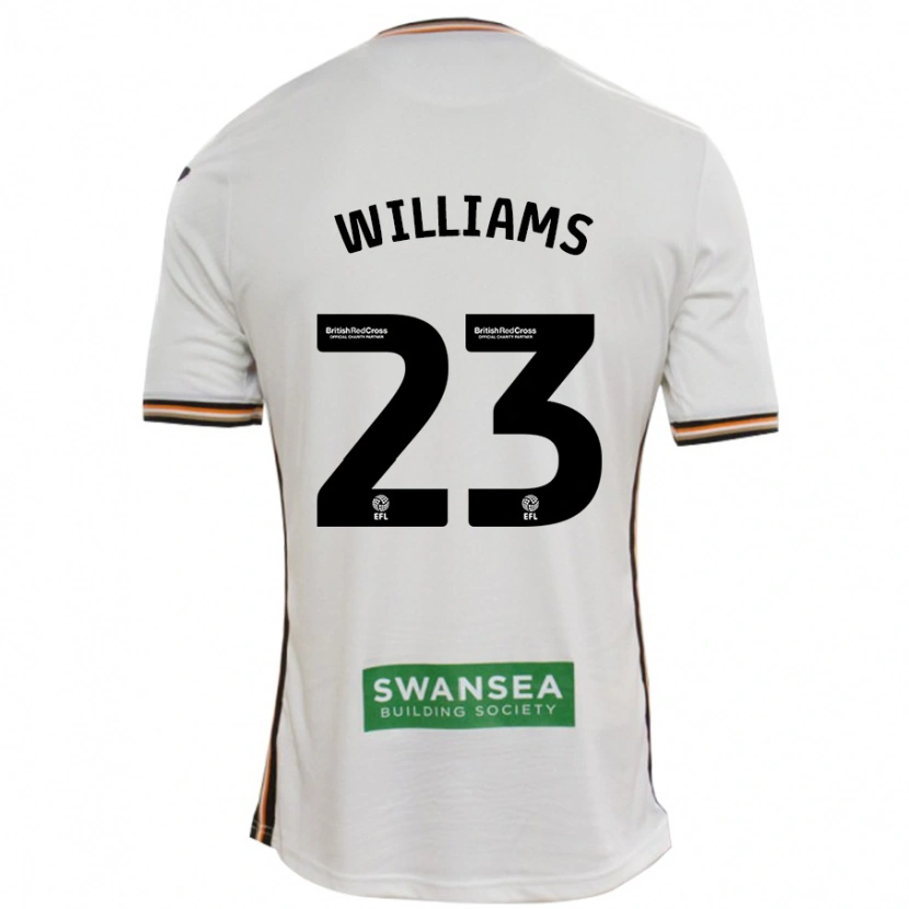 Danxen Damen Jessica Williams #23 Rot Weiß Heimtrikot Trikot 2024/25 T-Shirt