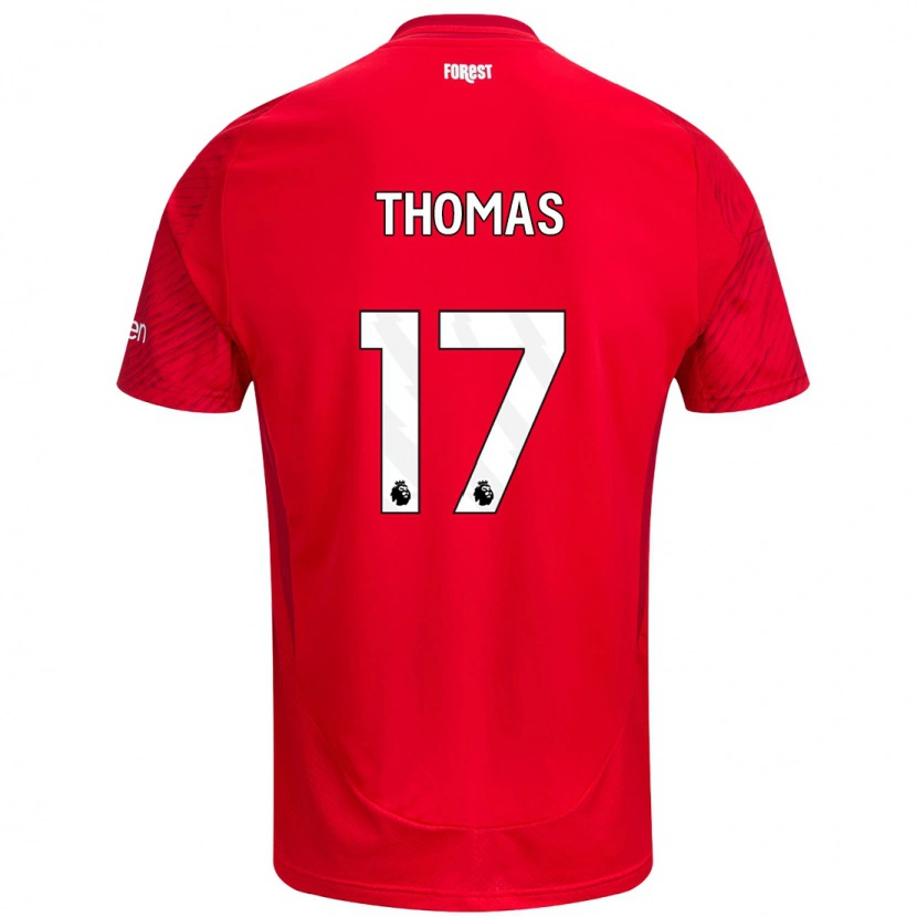 Danxen Damen Freya Thomas #17 Rot Weiß Heimtrikot Trikot 2024/25 T-Shirt