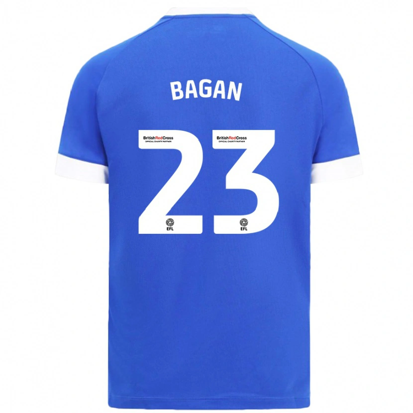 Danxen Damen Joel Bagan #23 Himmelblau Heimtrikot Trikot 2024/25 T-Shirt