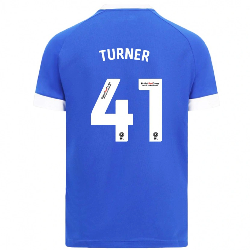 Danxen Damen Matthew Turner #41 Himmelblau Heimtrikot Trikot 2024/25 T-Shirt