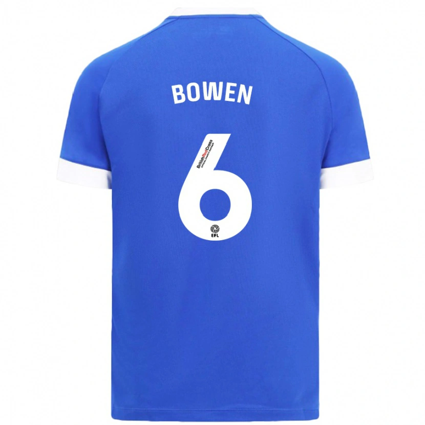 Danxen Damen Megan Bowen #6 Himmelblau Heimtrikot Trikot 2024/25 T-Shirt