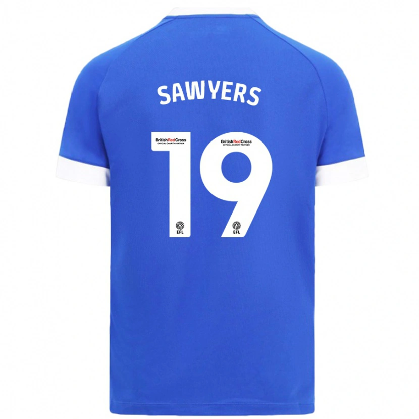 Danxen Damen Romaine Sawyers #19 Himmelblau Heimtrikot Trikot 2024/25 T-Shirt