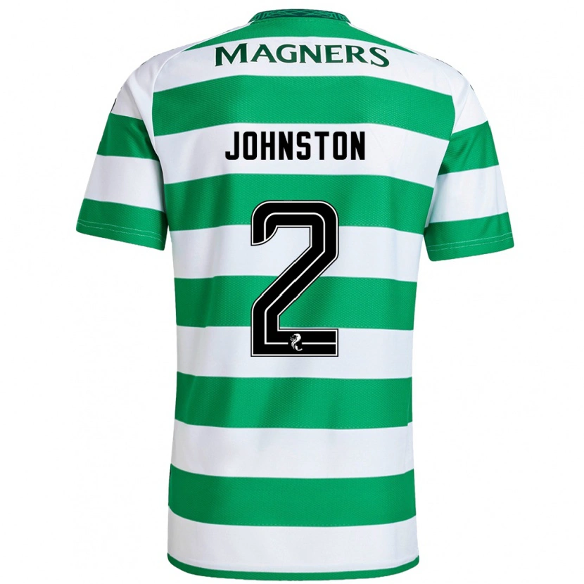 Danxen Damen Alistair Johnston #2 Grün Weiß Heimtrikot Trikot 2024/25 T-Shirt