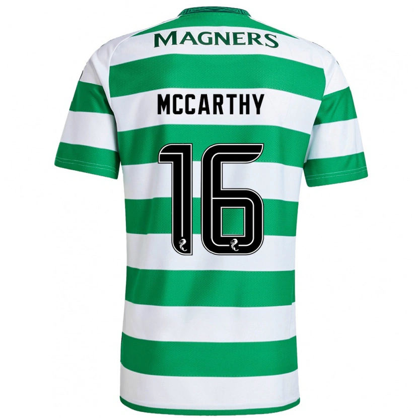 Danxen Damen James Mccarthy #16 Grün Weiß Heimtrikot Trikot 2024/25 T-Shirt
